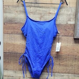 Shade & Shore Blue One Piece Swimsuit
